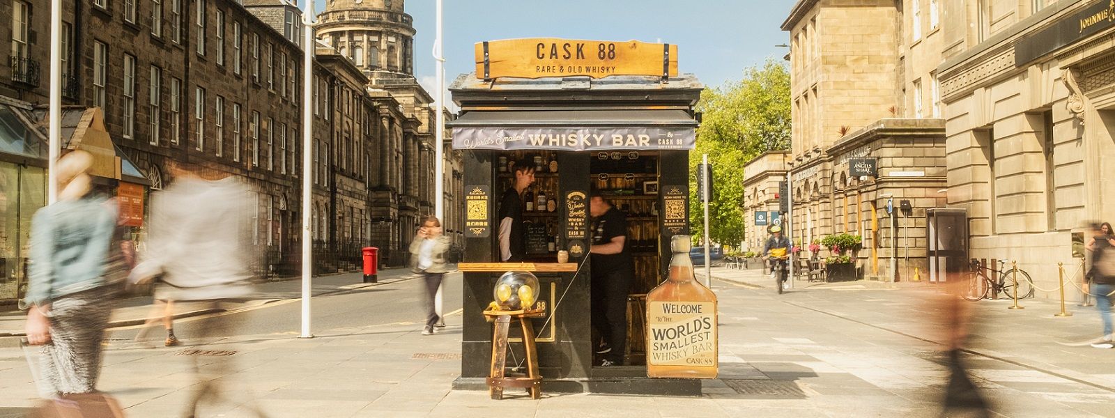 Cask 88 Presents The World's Smallest Whisky Bar